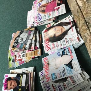 Seventeen magazines from 1993-1997